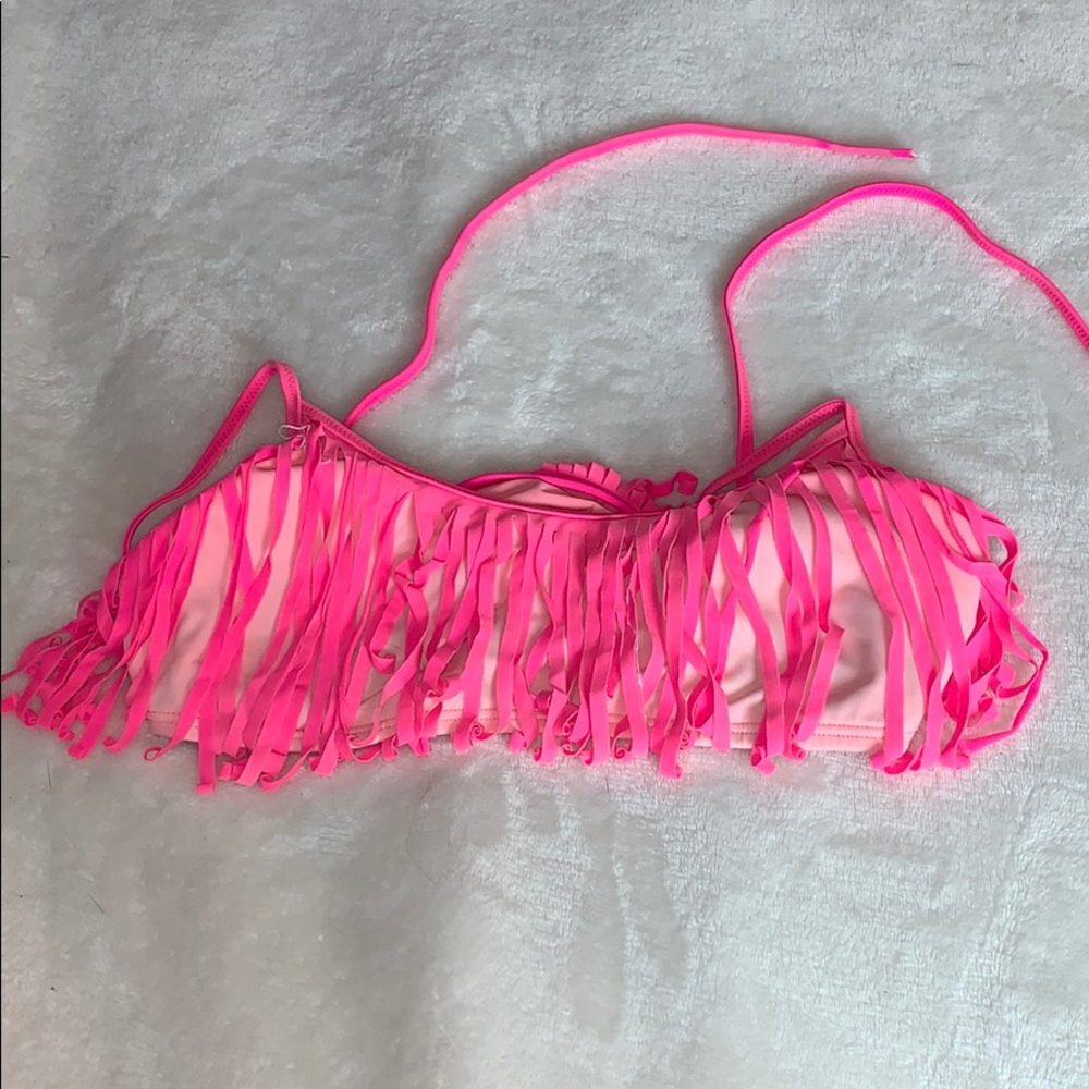 VS Pink swim top.